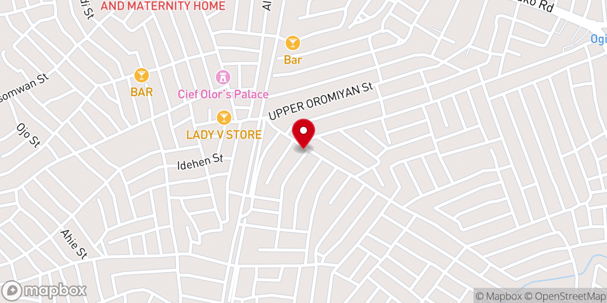 Map showing location of RCCG BLESSED PEOPLE ASSEMBLY