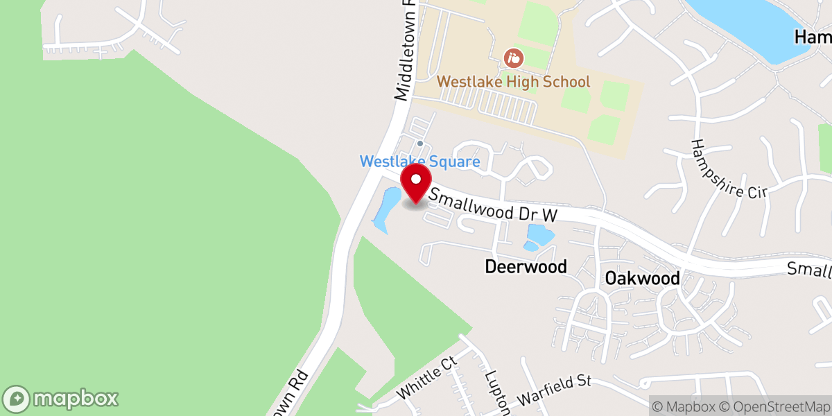 Map showing location of The Journey of Faith United Methodist Church