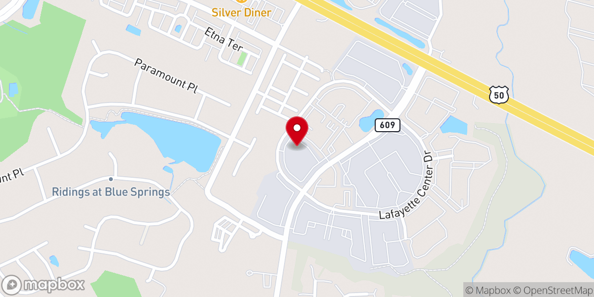 Map showing location of St. George Syriac Orthodox (Jacobite) Church of Northern Virginia
