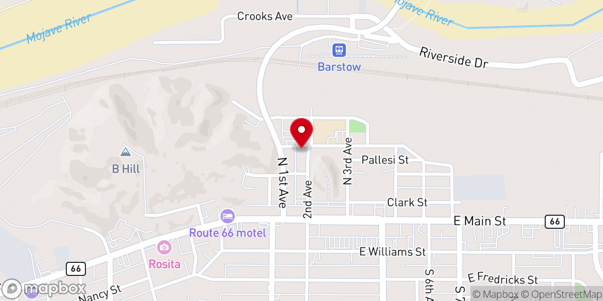 Map showing location of Mission Field Ministries