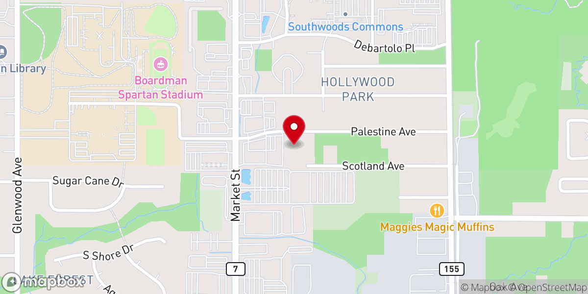 Map showing location of River of Life Ministries