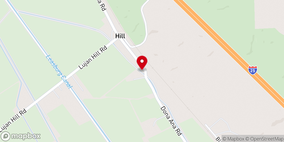 Map showing location of Church of the Good Shepherd at Hill
