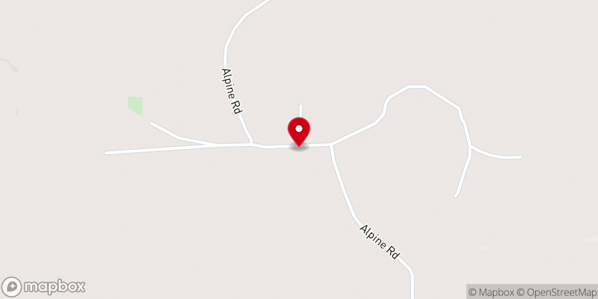 Map showing location of Chalybeate Valley Church