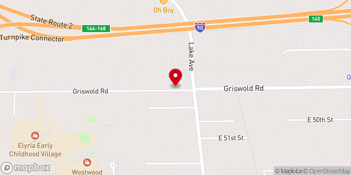 Map showing location of Midway Baptist Church