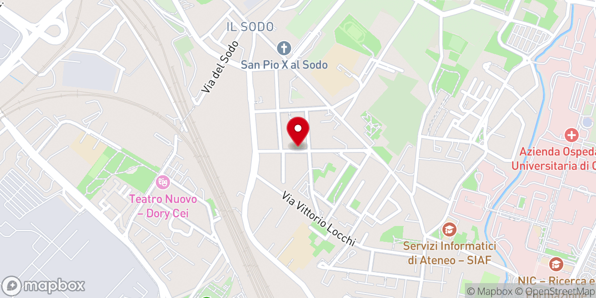 Map showing location of CHIESA PENTECOSTALE UNITA IN EUROPA FIRENZE