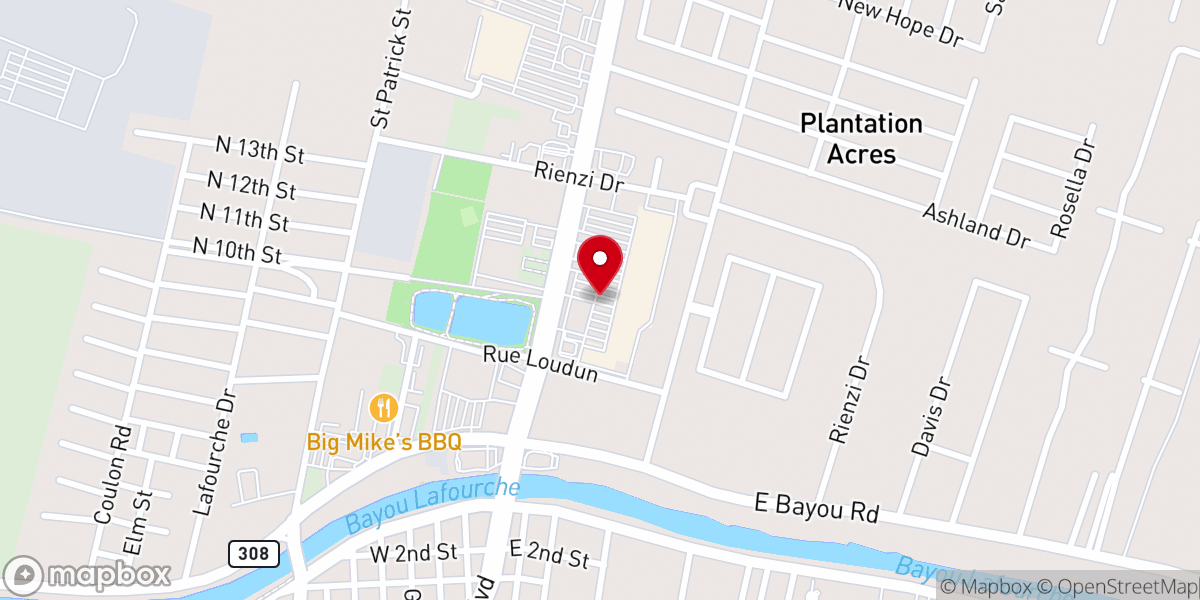 Map showing location of Plaza Del Rienzi Shopping Center