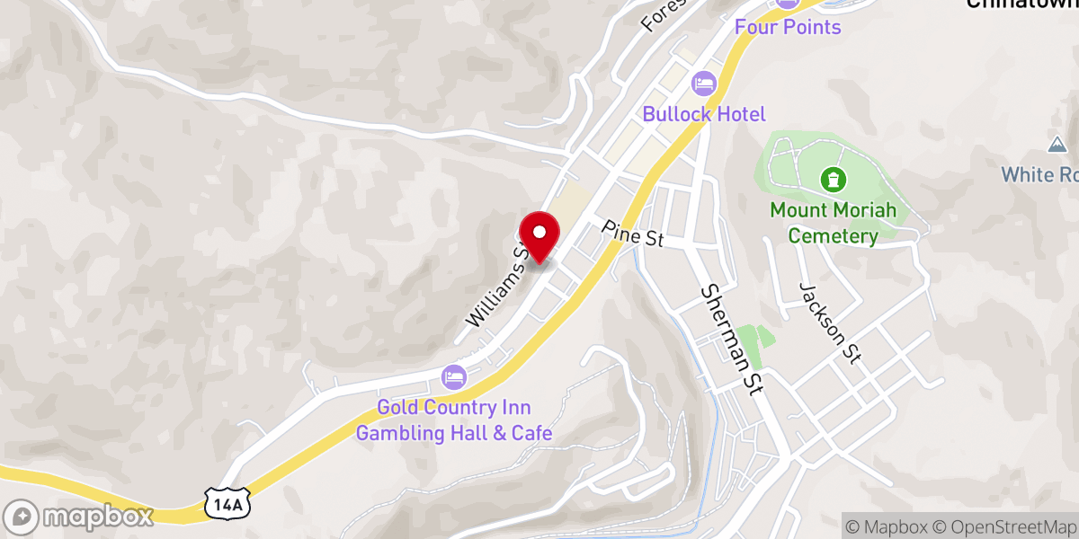 Map showing location of St. Ambrose Catholic Church