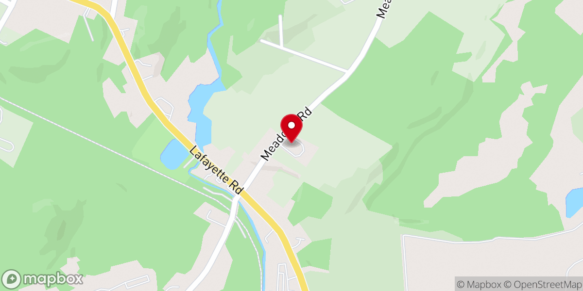 Map showing location of Reformed Baptist Church of Lafayette