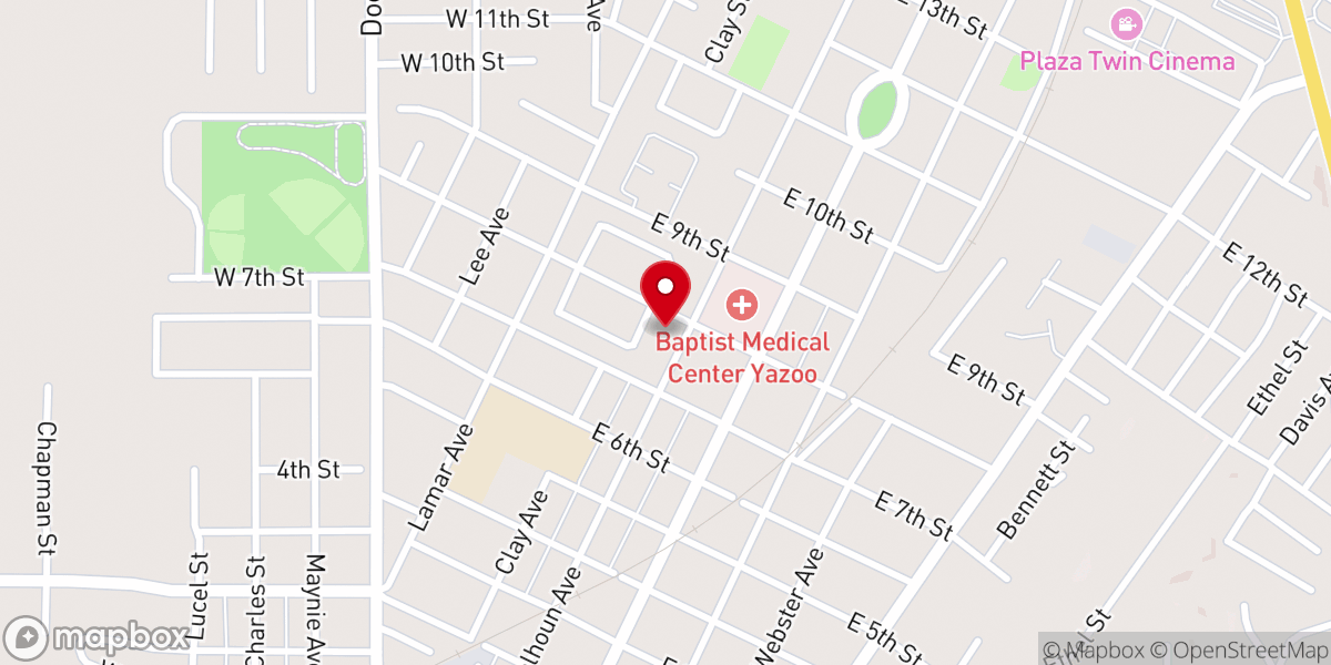 Map showing location of St Mathew Church of God