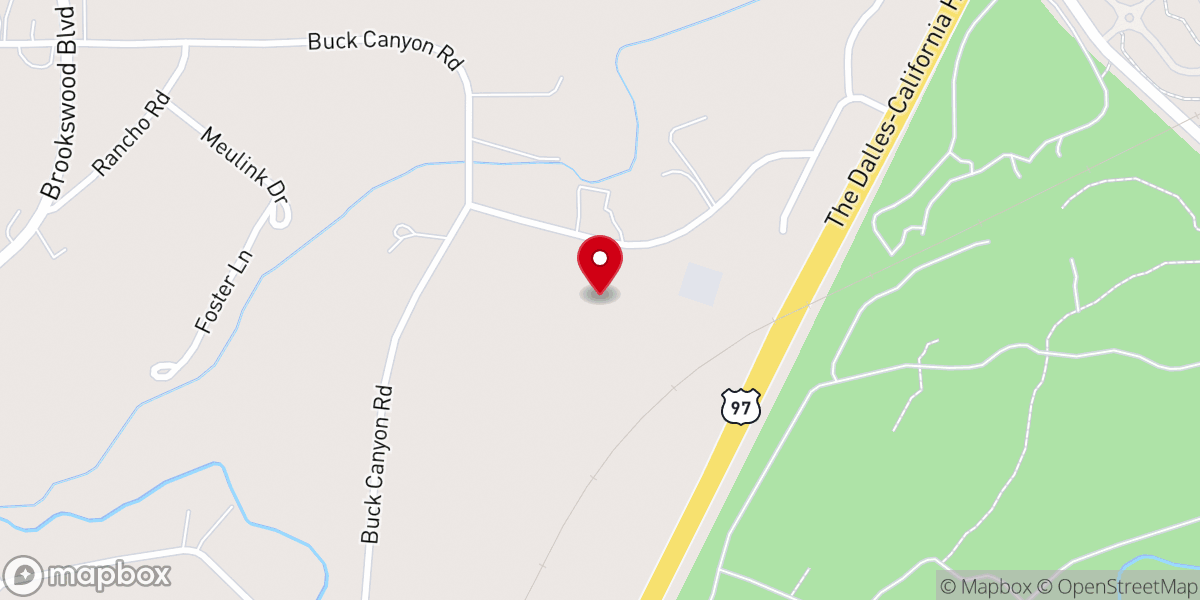 Map showing location of Joy Church Bend