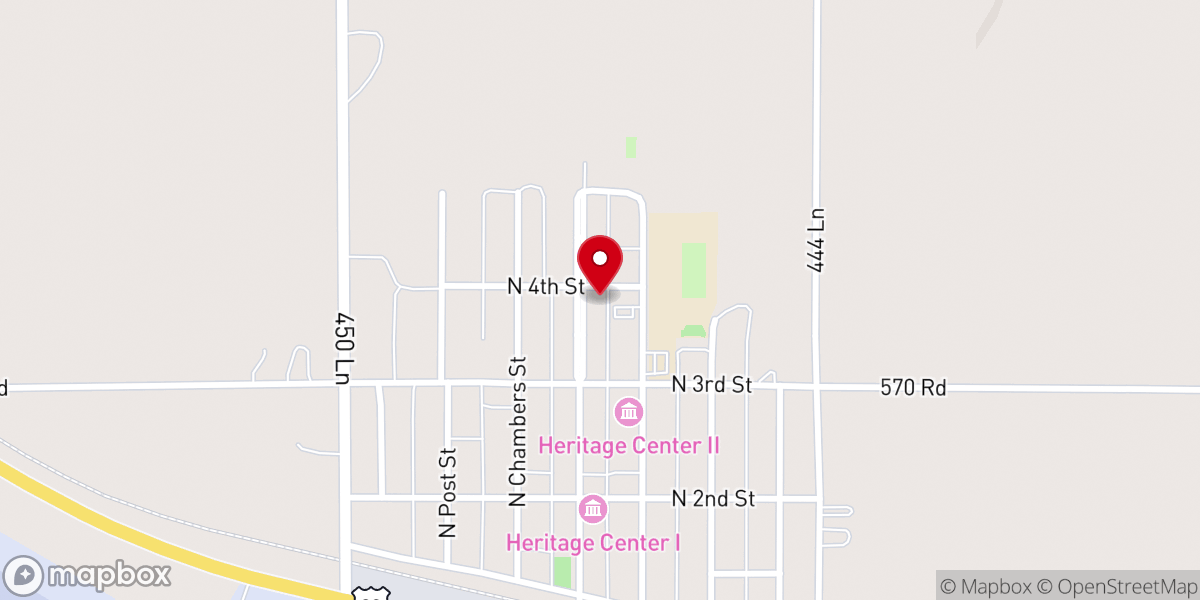 Map showing location of Saint Columbkille Catholic Church