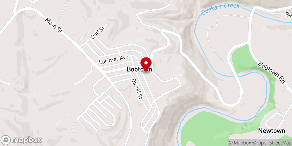 Map showing location of St Ignatius Catholic Church - St. Matthias Parish