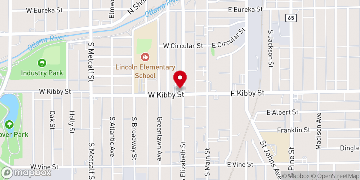 Map showing location of New Creation Ministry International