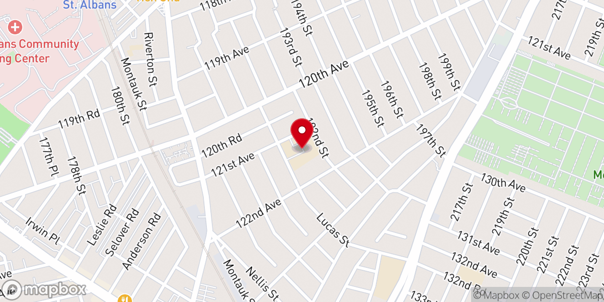 Map showing location of Pioneers of Hope Ministries Church of God