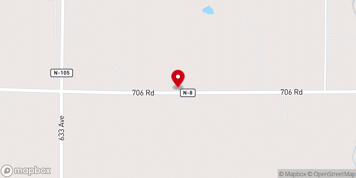 Map showing location of Fourmile Congregation Church