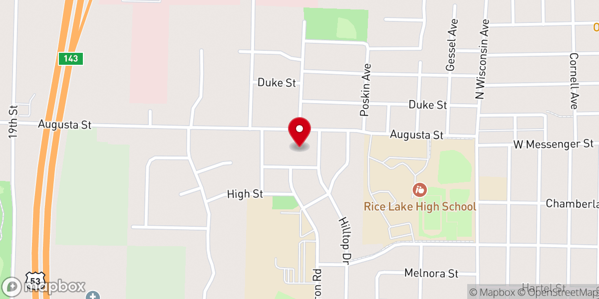 Map showing location of We Share Food Pantry