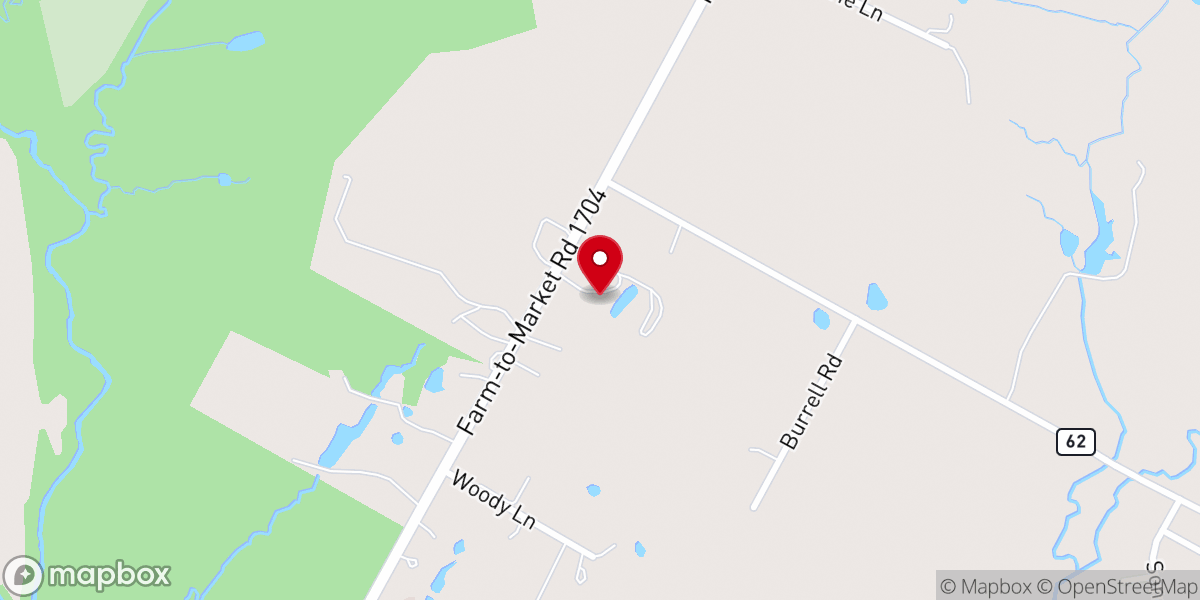 Map showing location of Family Worship Center