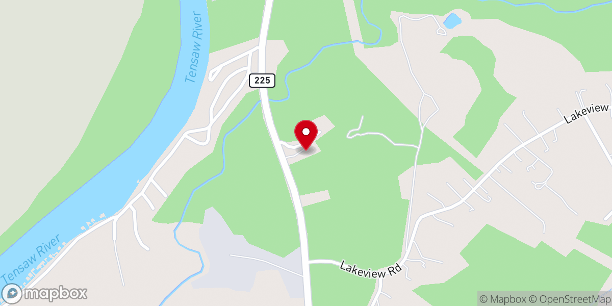Map showing location of Greater Saint John Church