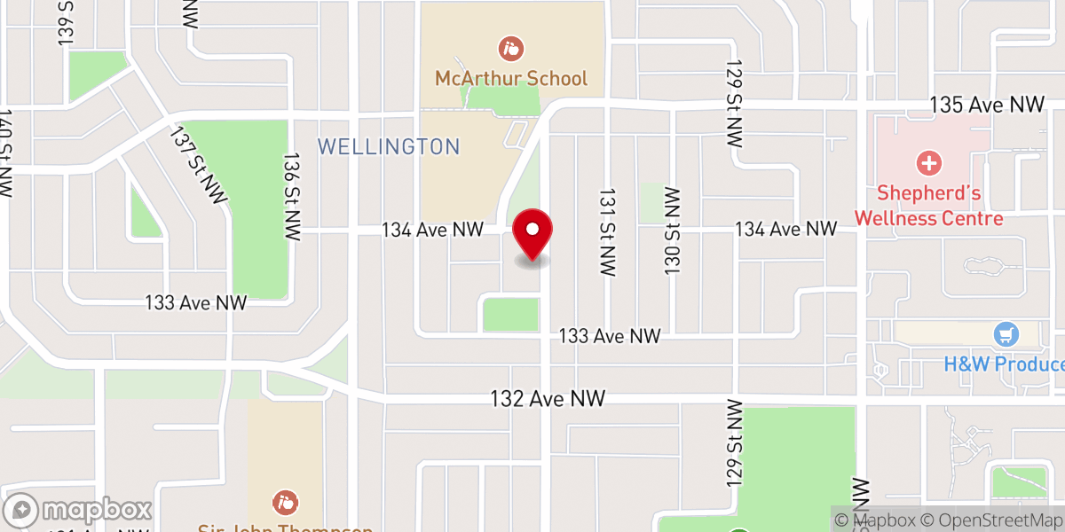 Map showing location of Queen of Martyrs Catholic Church (Vietnamese)