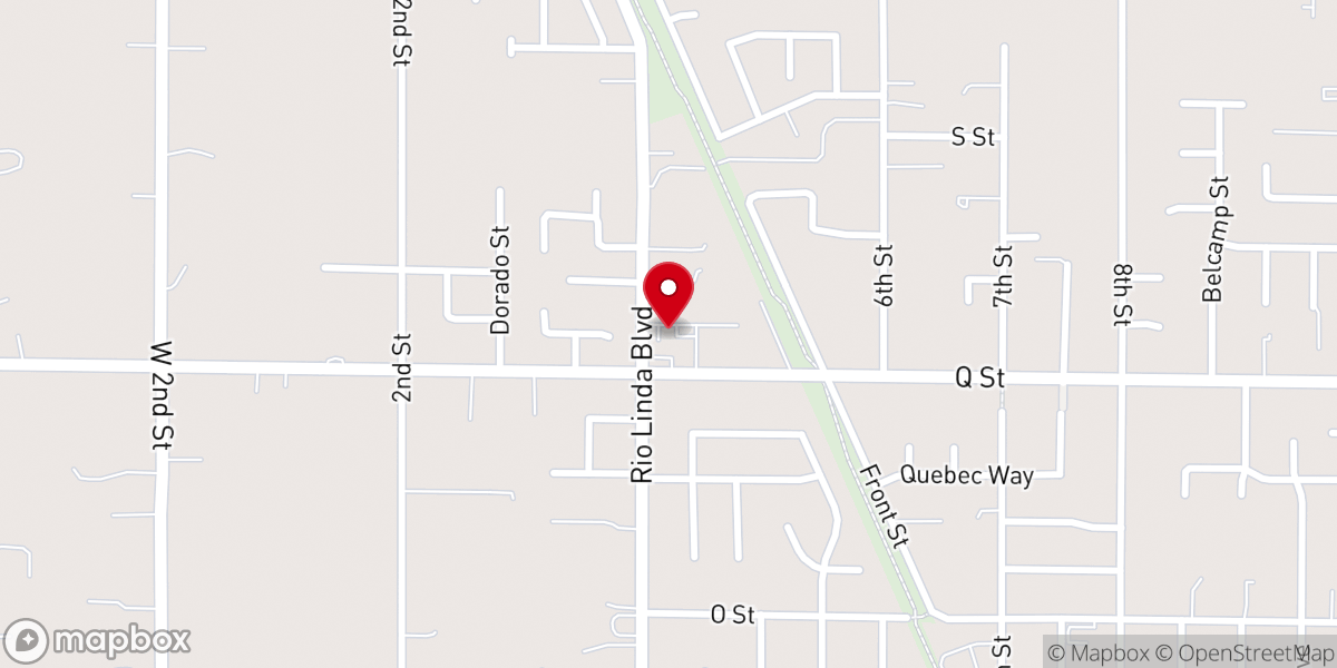 Map showing location of Life Pointe Church-Nazarene