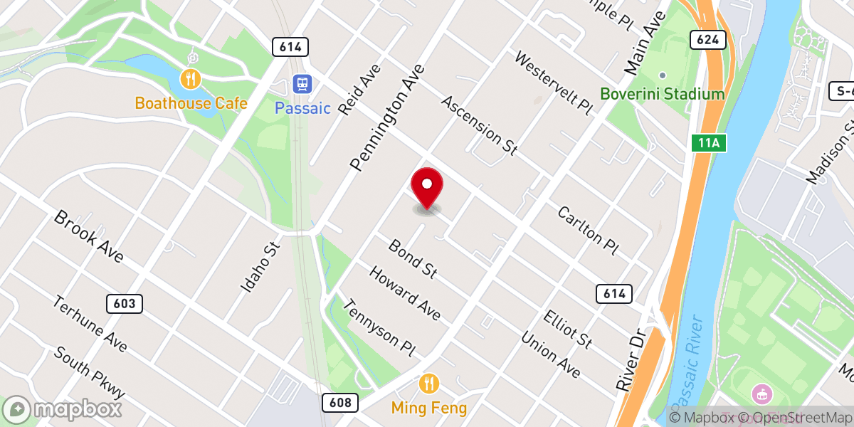 Map showing location of Mesivta Toras Maier Congregation