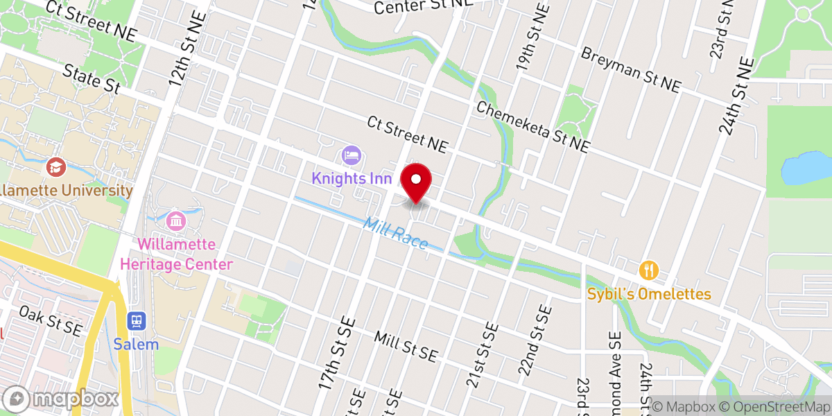 Map showing location of The Redeemed Christian Church Of God