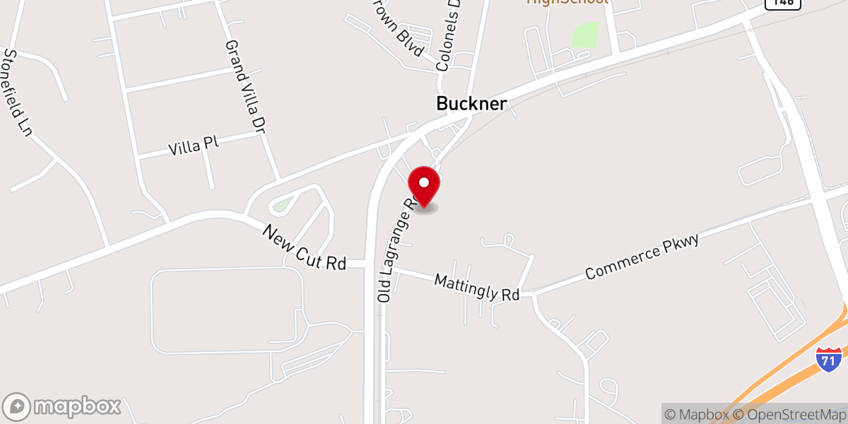 Map showing location of Prodigal Counseling Services