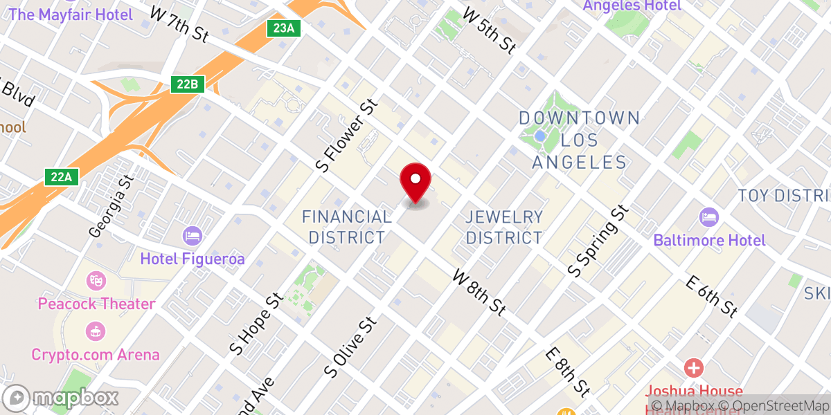 Map showing location of Joyce Biblical Inner-healing Ministry