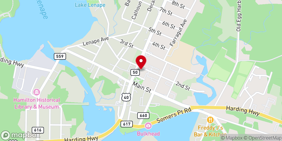 Map showing location of Anglican Church of Transformation