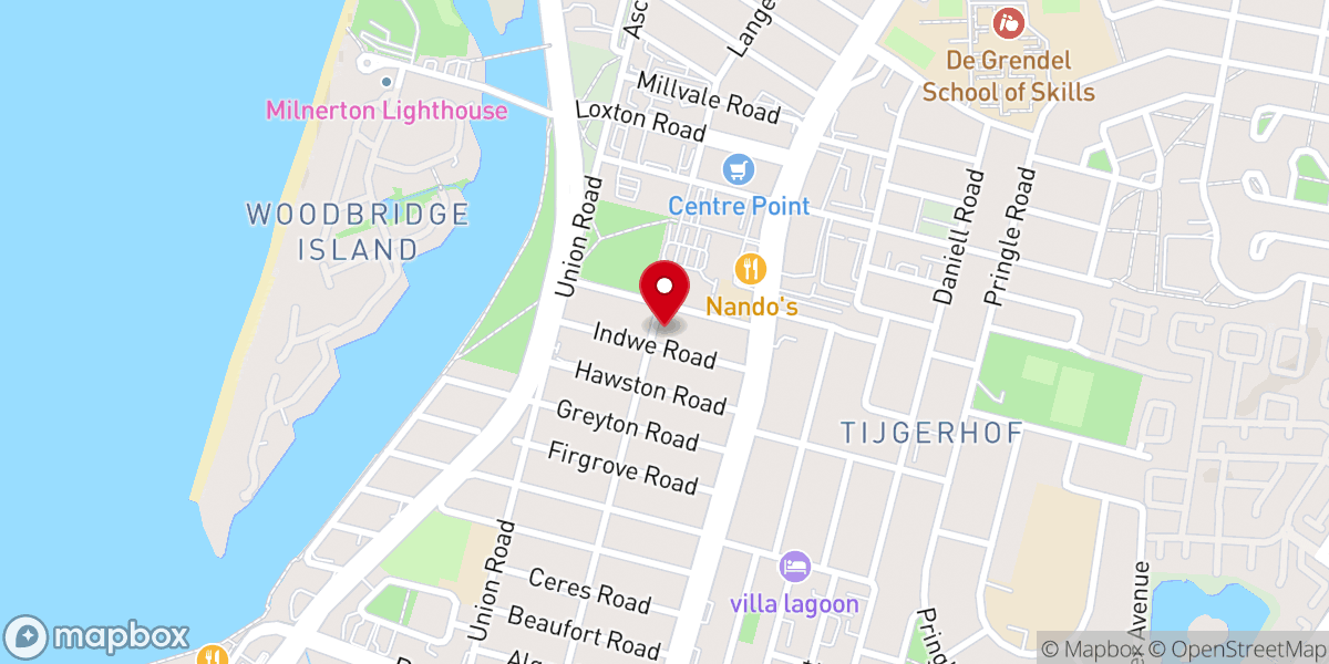 Map showing location of St Oswald’s Anglican Church