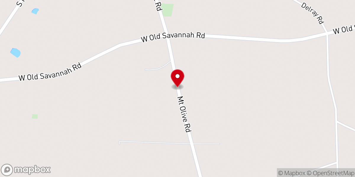 Map showing location of Jones Temple