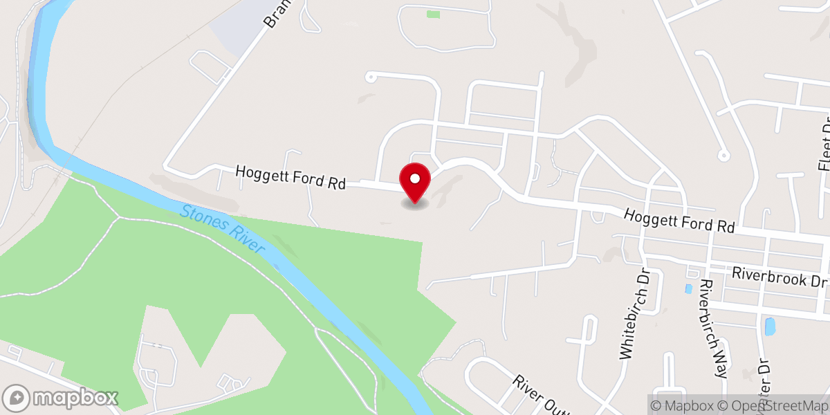Map showing location of Monday Night Group