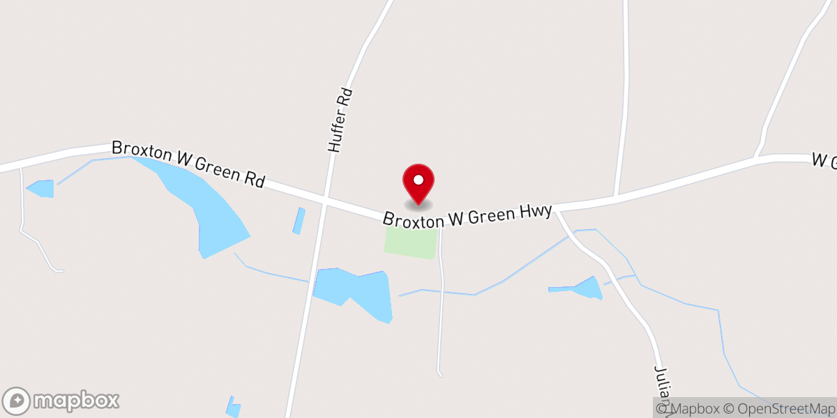 Map showing location of Lone Hill United Methodist Church