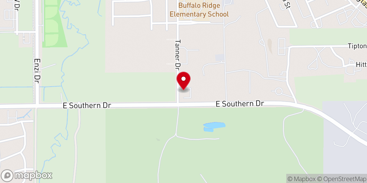Map showing location of Holy Trinity Episcopal Church