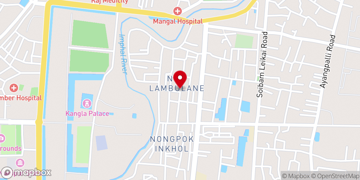 Map showing location of Eca City Church