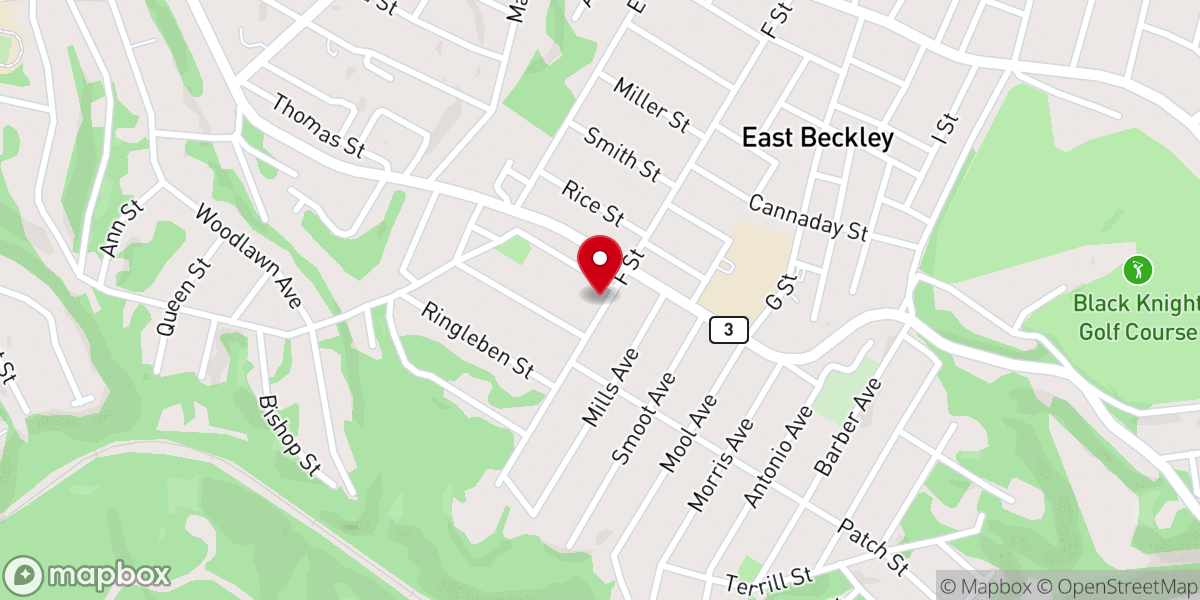 Map showing location of The Manna House Ministries,Inc. WV