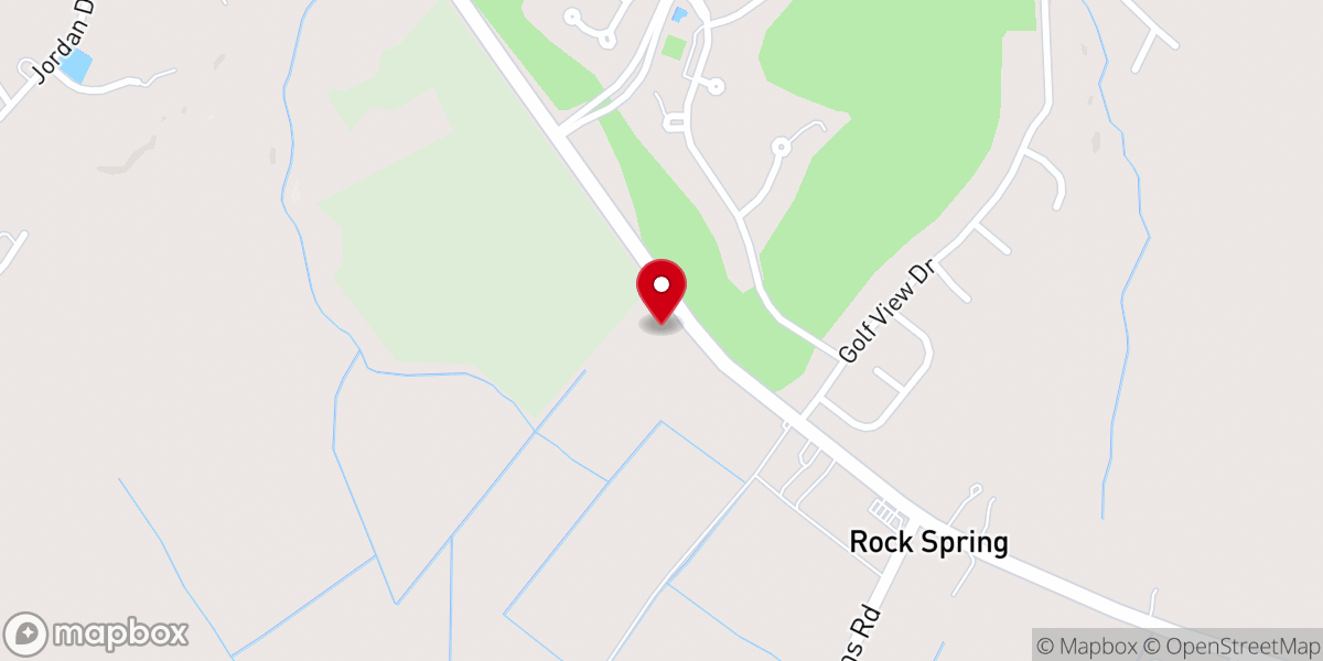 Map showing location of Boyd Memorial Presbyterian Church