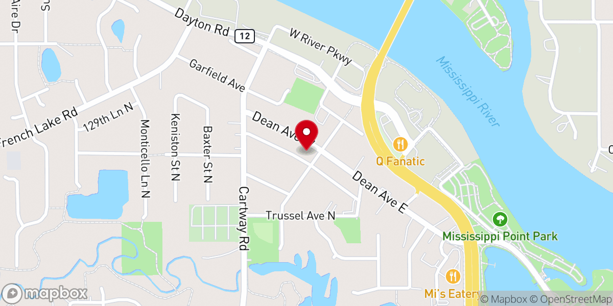 Map showing location of Divine Love Christian Fellowship