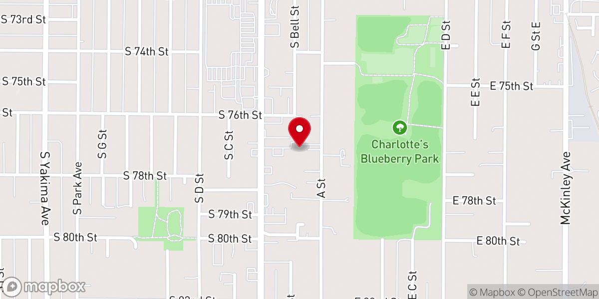 Map showing location of Japanese International Baptist