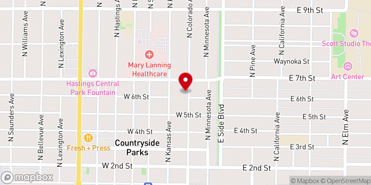 Map showing location of St Sixtus Convent