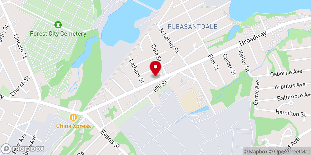 Map showing location of Holy Nativity Orthodox Church