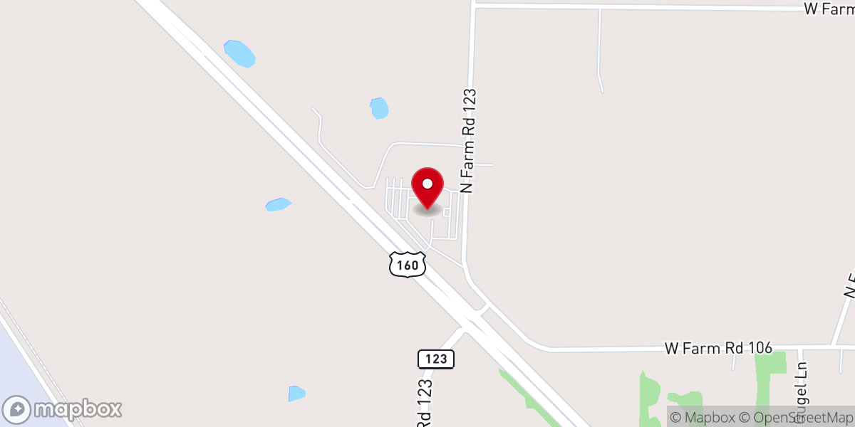 Map showing location of James River Church - North Campus