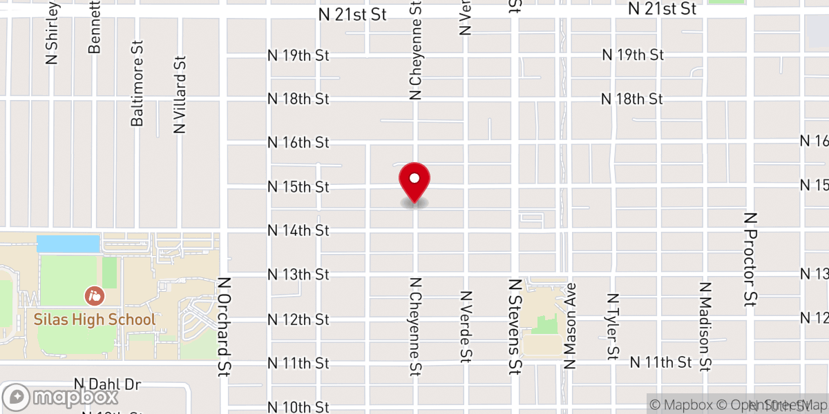 Map showing location of Street Psalms
