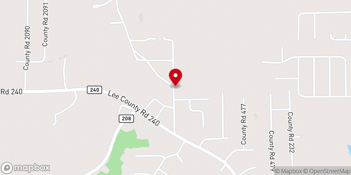 Map showing location of Jesus Christ Church