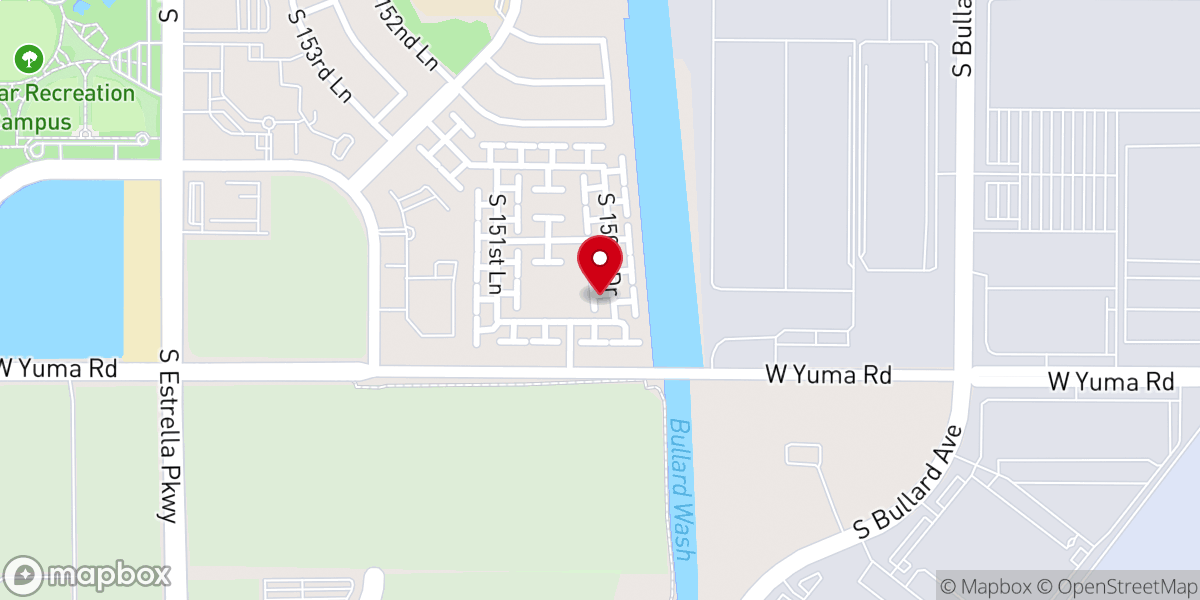 Map showing location of River of Life Ev Lutheran Church