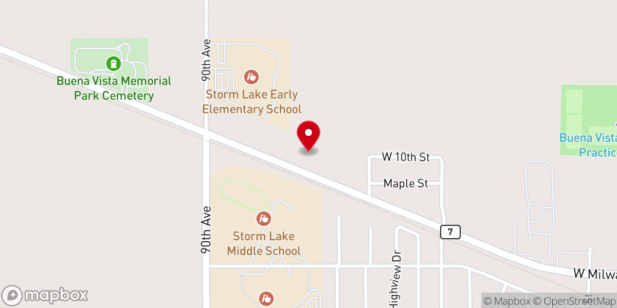 Map showing location of Faith Hope & Charity
