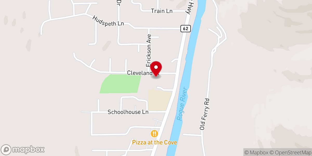 Map showing location of St Martins Episcopal Church