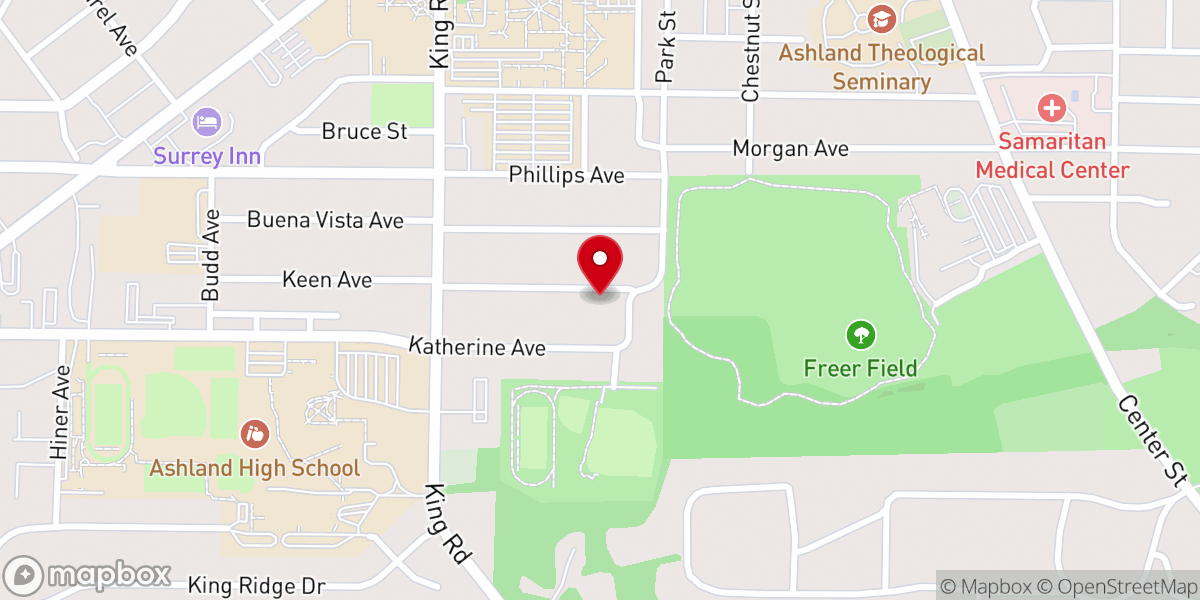 Map showing location of Living Waters Outreach Ministries