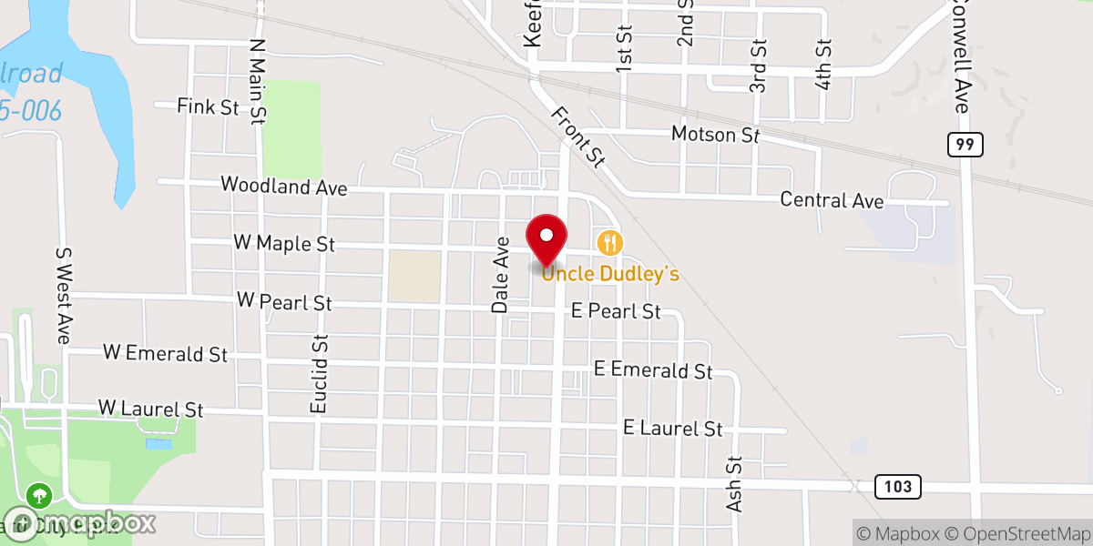 Map showing location of Iglesia Adventista del 7mo dia