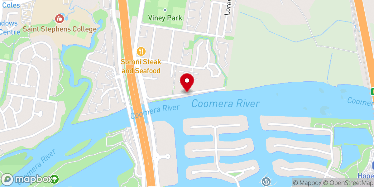 Map showing location of Uniting North Gold Coast